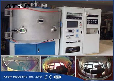 China Electron Gun Anti Glare Vacuum Glass Coating Machine With PLC Touch Screen Control supplier