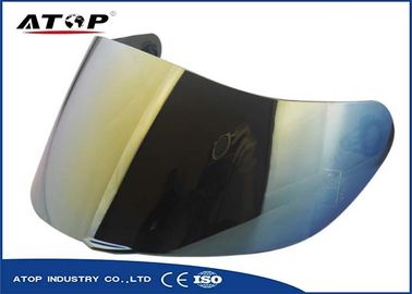 China Helmet Visors Lens Coating Machine , PC Plastic Vacuum Coating Equipment supplier