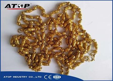 PLC Control Necklace Gold Plating Machine For Rust / Wear Resistance Film