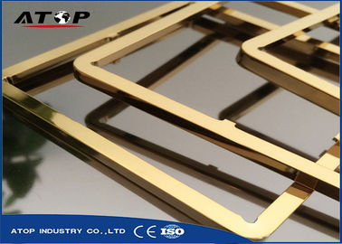 China Aluminium Frame Gold Color Multi Arc Vacuum Coating Machine With PLC Contorl factory